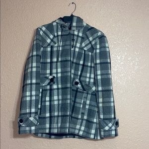 Plaid Elegant Coat